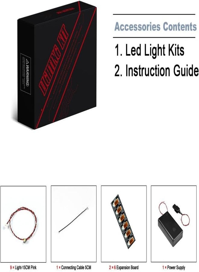 BrickBling LED Light Compatible with Lego Creator Exotic Peacock, Creative Lighting Kit Compatible with Lego 31157-No Model Included - Image 5